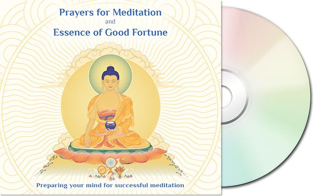 CD14-Prayers for Meditation and Essence of Good Fortune - Audio CD (Incl. Prayers for Meditation and Essence of Good Fortune)